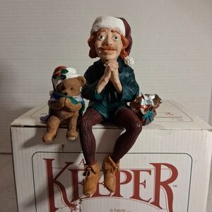 The Keeper Of Christmas Shelf Sitter Keeper Of Gifts 2005 Limited Edition